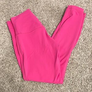lululemon athletica wunder-under Pink Leggings